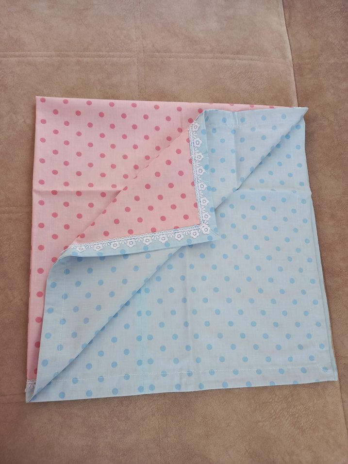 Pembe Puantiyeli Çocuk Battaniyesi - Görsel 2