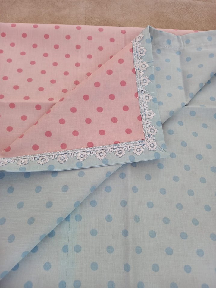 Pembe Puantiyeli Çocuk Battaniyesi - Görsel 3