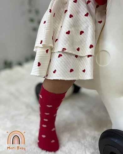 1 Yaş Beden bordo Renk Kız Bebek Dantelli 4?lü Takım