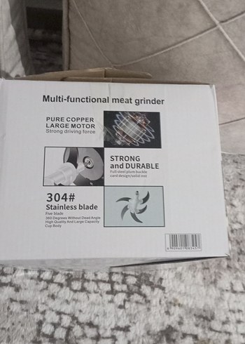 Luxbosch 3500W Çok Fonksiyonlu Et Öğütücü 5L - Görsel 2