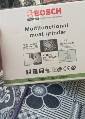 Bosch 3000W Çok Fonksiyonlu 5L Kıyma Makinesi - Görsel 3