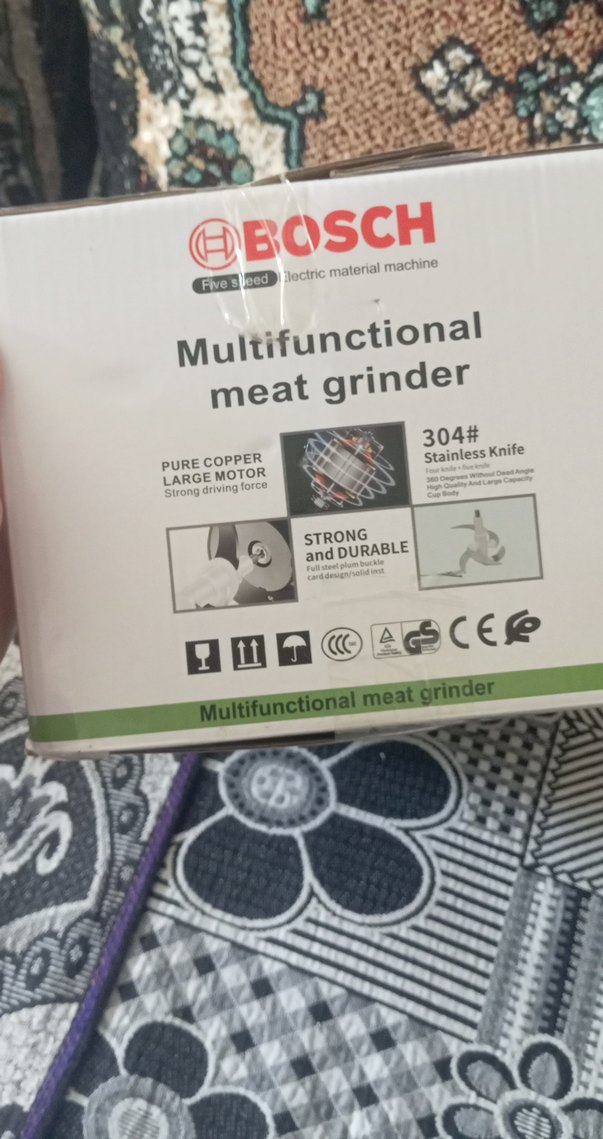 Bosch 3000W Çok Fonksiyonlu 5L Kıyma Makinesi - Görsel 3