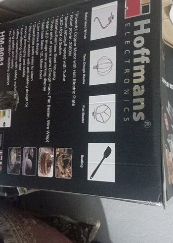 12L Gri Hoffmann Stand Mikser, Bakır Motorlu - Görsel 4