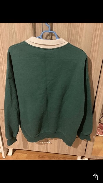 m Beden yeşil Renk SWEATSHIRT