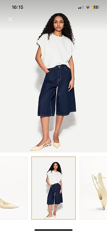 Bershka BERSHKA limon sarısı topuklu