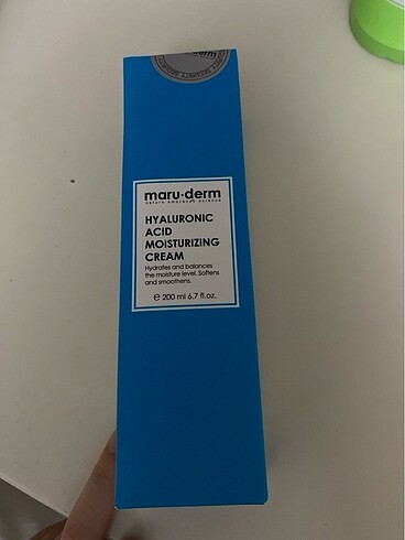 Maru derm hyaluronic acıdli kremi