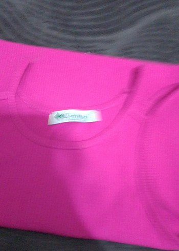 Kız Çocuk Pembe Askılı Basic Atlet - Görsel 8