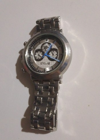 SPOLO Gri Minimalist Erkek Biker Saat - Görsel 3