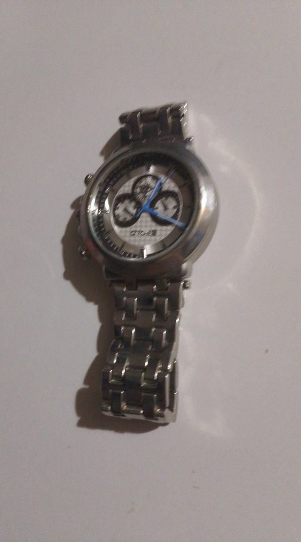 SPOLO Gri Minimalist Erkek Biker Saat - Görsel 2