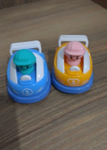 Renkli Oyuncak Yarış Arabaları Seti - Görsel 2