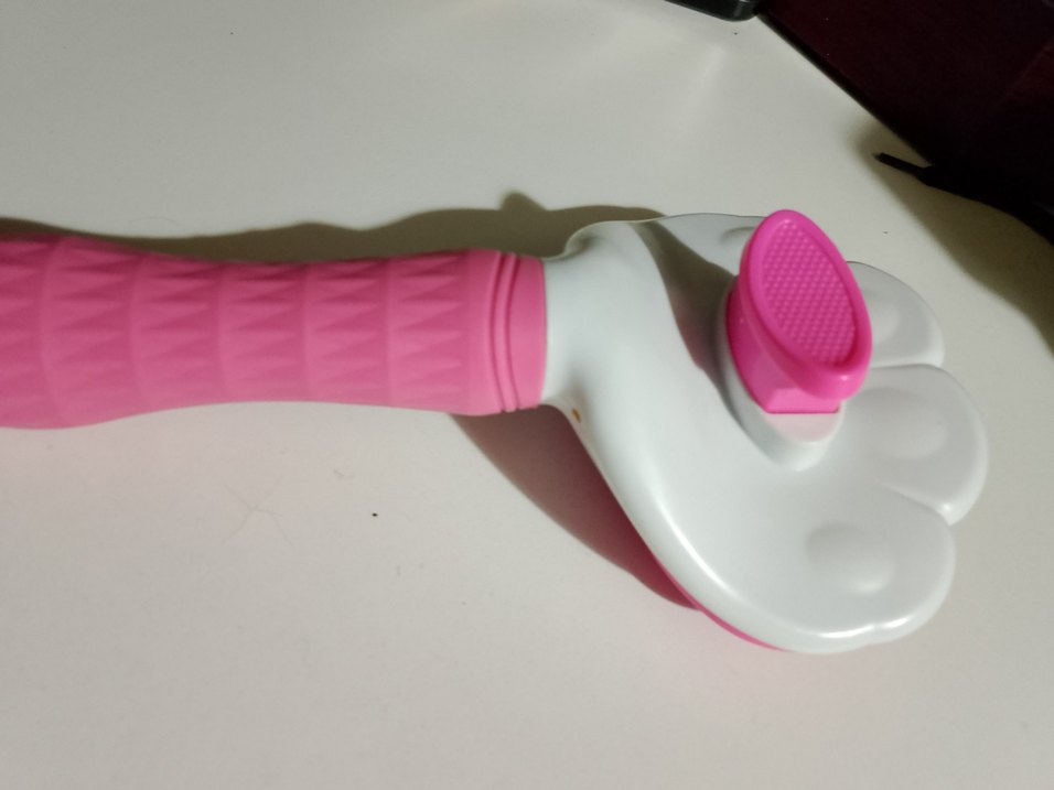 Pembe Kedi Tüy Toplama Fırçası - Görsel 2