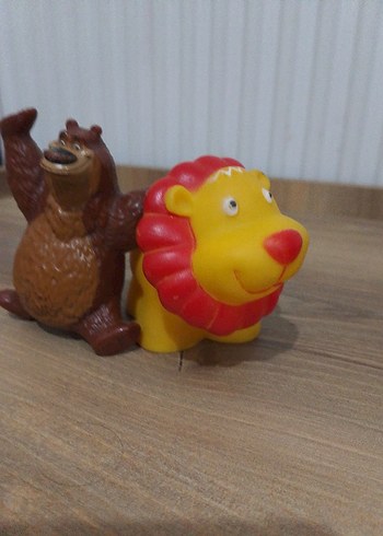 Renkli Ayı ve Aslan Figürleri - Görsel 7