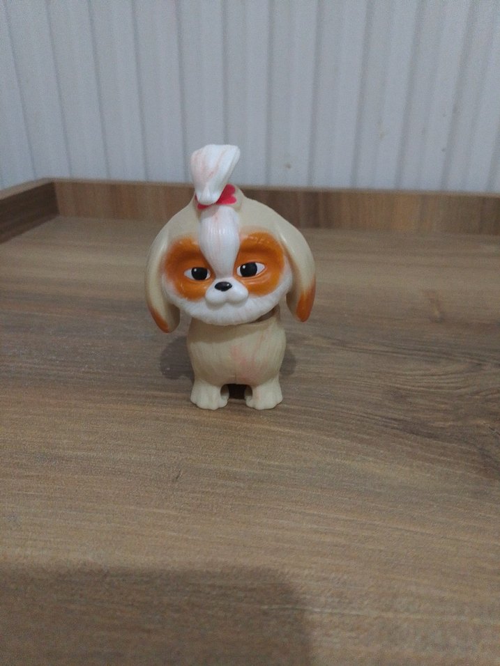 Bej Pastel Renkli Köpek Figürü - Görsel 2