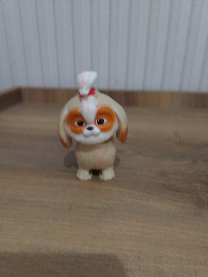 Bej Pastel Renkli Köpek Figürü - Görsel 3