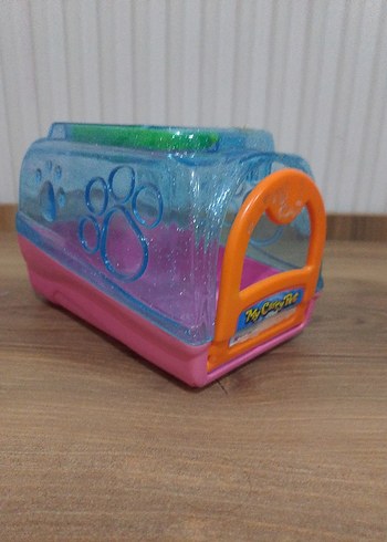 Renkli Taşıma Kutusu ve Kedi Tuvaleti - Görsel 5