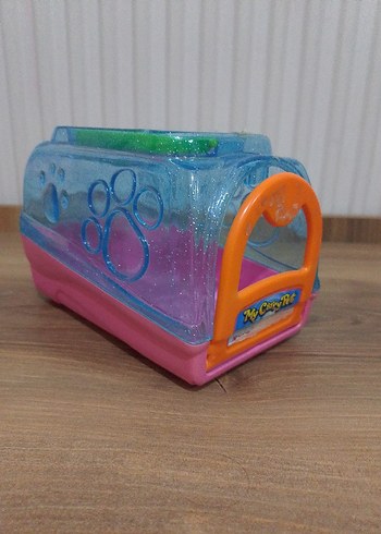 Renkli Taşıma Kutusu ve Kedi Tuvaleti - Görsel 4