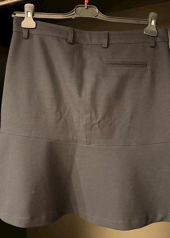 Lacoste Sik Ve Rahat Koyu Gri Mini Etek