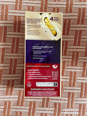 Beden Garnier Sarı Renk Açıcı Saç Boyası