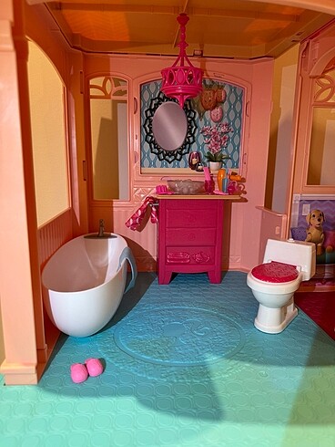Beden Renk Barbie rüya evi