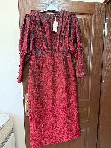 Parlak simli kalem abiye