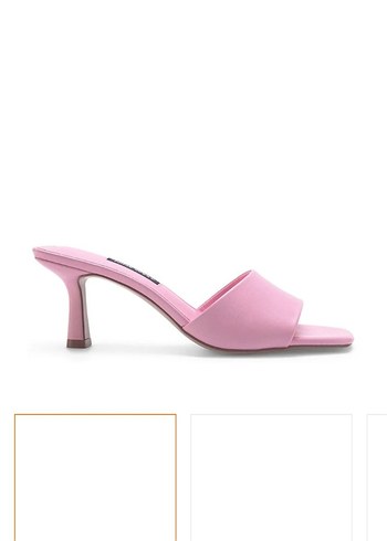 Nine West Pembe Stiletto Topuklu Terlik - Görsel 2