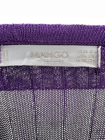s Beden mor Renk Mango Bluz %70 İndirimli.