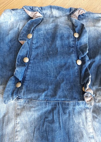 Bershka straplez kot elbise - Görsel 9