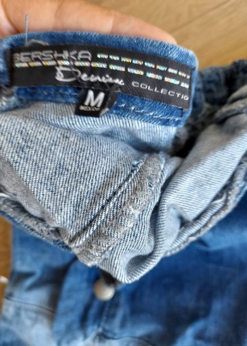 Bershka straplez kot elbise - Görsel 8