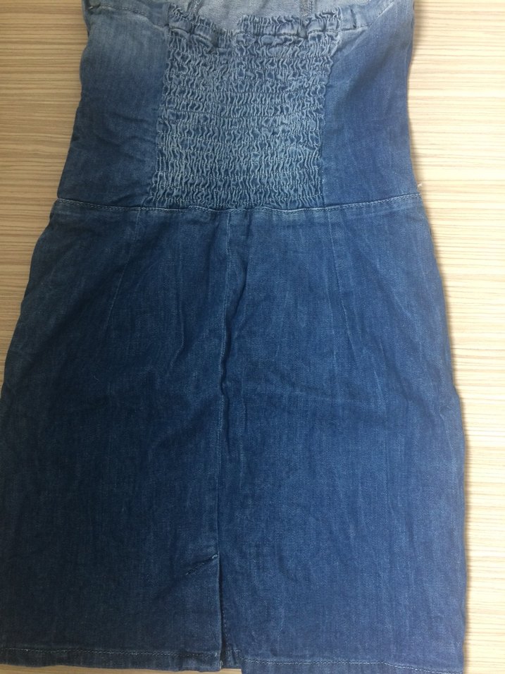 Bershka straplez kot elbise - Görsel 2