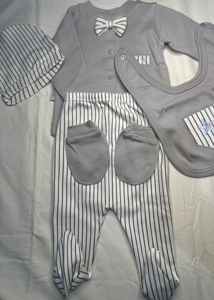 Yenidoğan bebek 5li Takım - Görsel 3