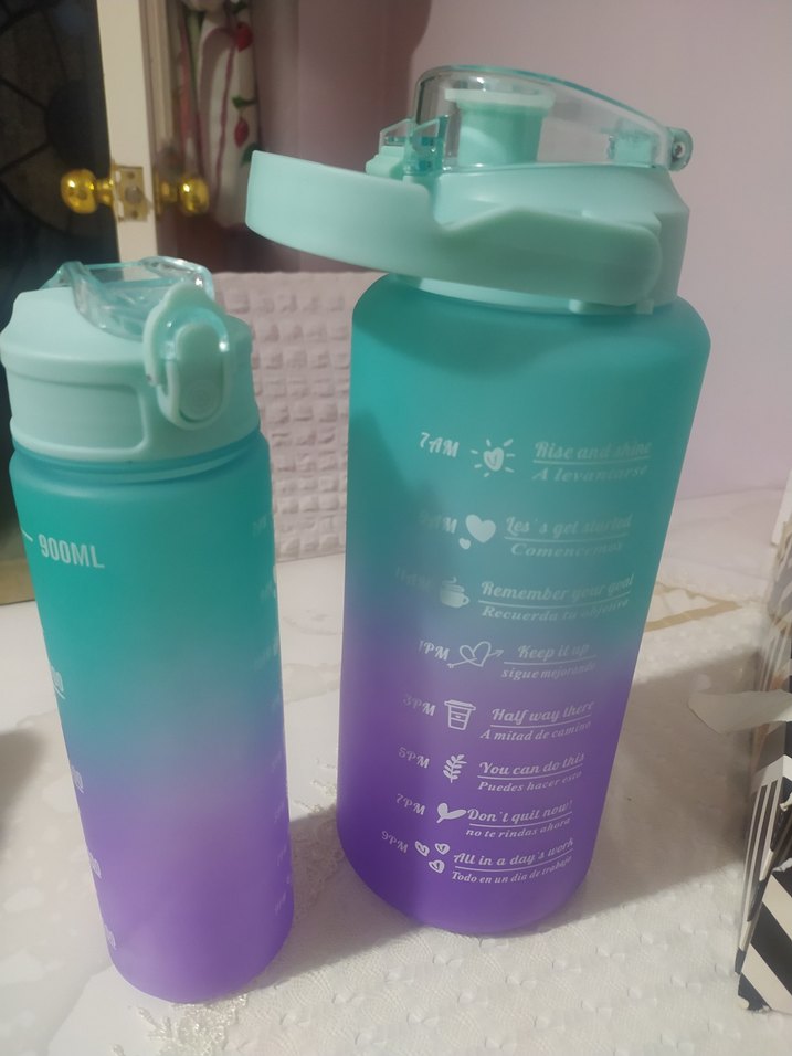 Mor ve Pastel Renkli Çocuk Termos Şişeleri - Görsel 2