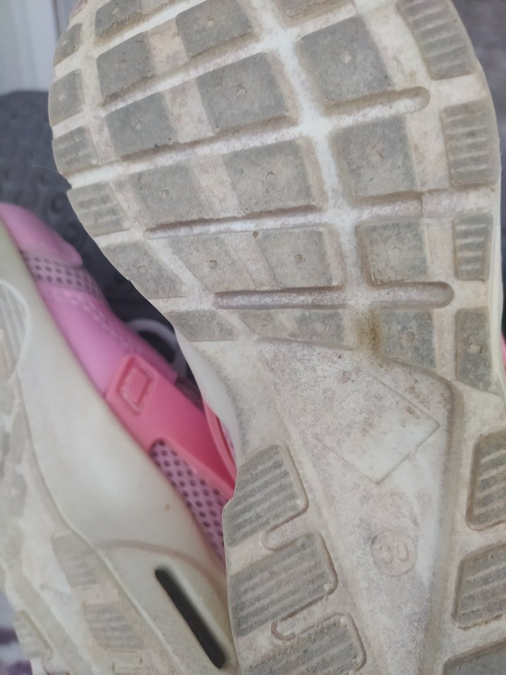 Pembe Bağcıklı Kadın Spor Ayakkabı - Görsel 3