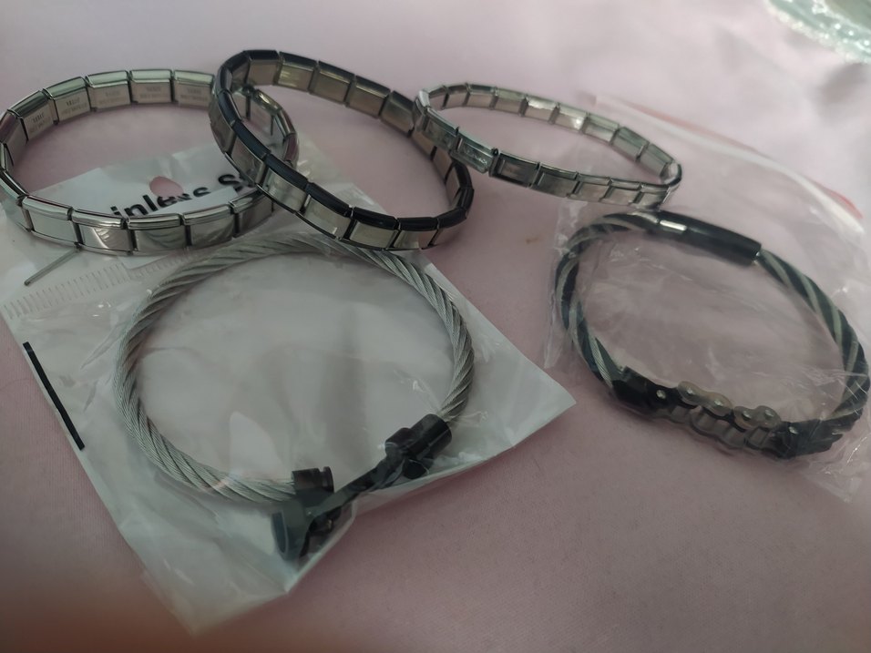 Gri Erkek Biker Bileklik tane 200 isteyin ilan açalım - Görsel 3