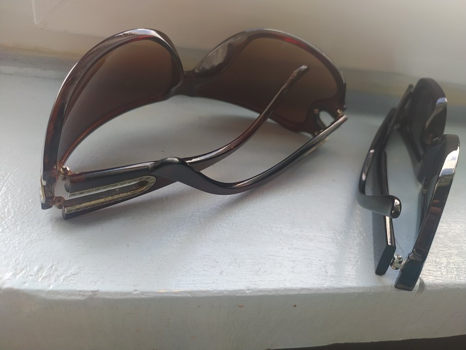 Kahverengi Şeffaf Kadın Gözlüğü - Görsel 2