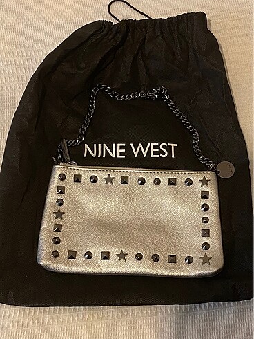 Nine West Lame Rengi Çanta
