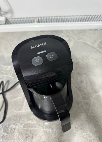 Schafer Siyah Elektrikli Kahve Makinesi