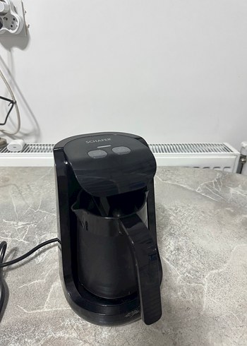  Beden Siyah Elektrikli Kahve Makinesi