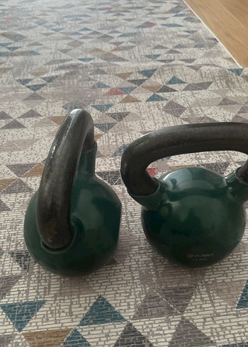 Koyu Yeşil Dambıl Seti 12 KG - Görsel 3