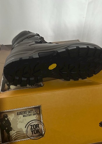 Kahverengi Askeri Lastik Bot yds - Görsel 2