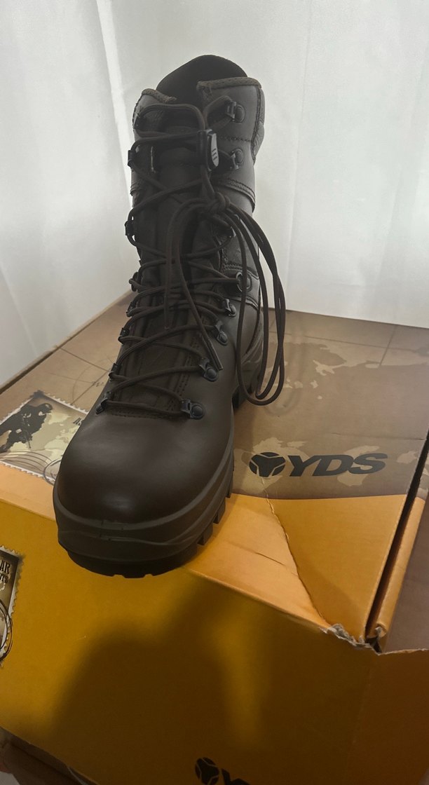 Kahverengi Askeri Lastik Bot yds - Görsel 3