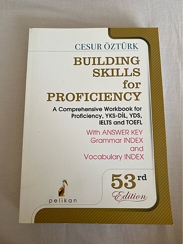 YKS,IELTS,YDS,TOEFL BUILDING SKILLS FOR PROFICIENCY