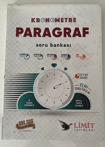 Kronometre Paragraf Soru Bankası - Limit Yayınları