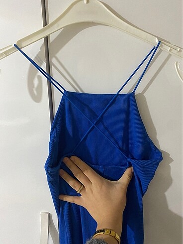 xs Beden lacivert mini elbise