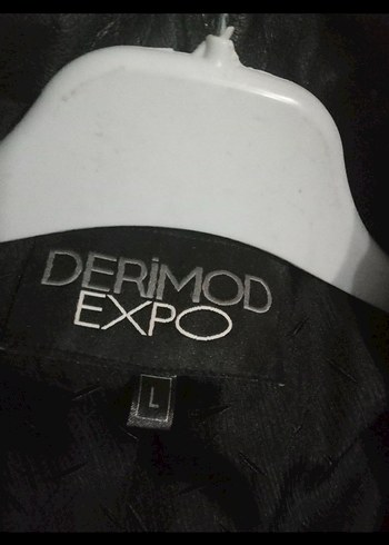 Derimod Kürk Detaylı Siyah Deri Biker Ceket - Görsel 3