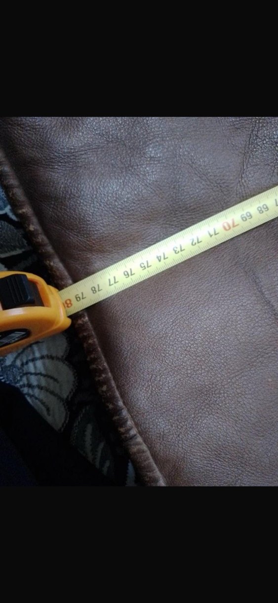 Kahverengi Kürklü Deri Erkek Ceket - Görsel 4