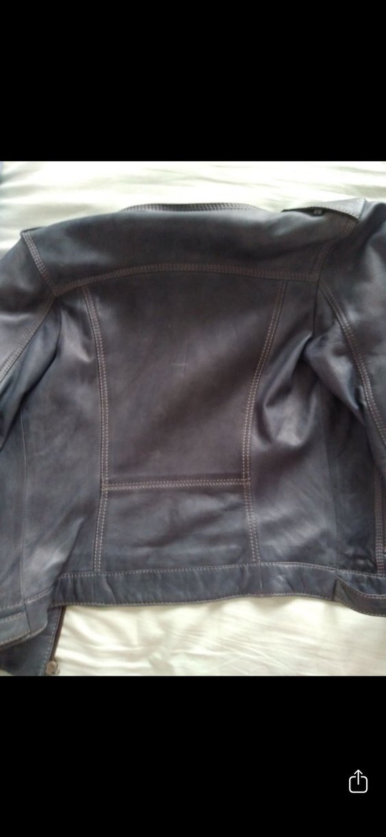 Kahverengi Erkek Deri Biker Ceket Derimod - Görsel 2