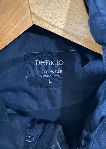 Erkek Siyah Düğmeli Street Style Mont - Görsel 2