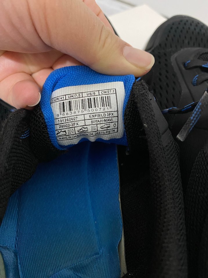 Lacivert Erkek Spor Koşu Ayakkabısı - Görsel 2