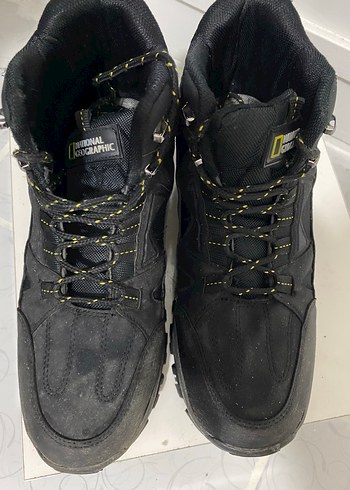 Siyah Erkek Outdoor Street Style Bot - Görsel 9