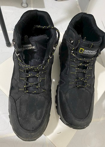 Siyah Erkek Outdoor Street Style Bot - Görsel 3